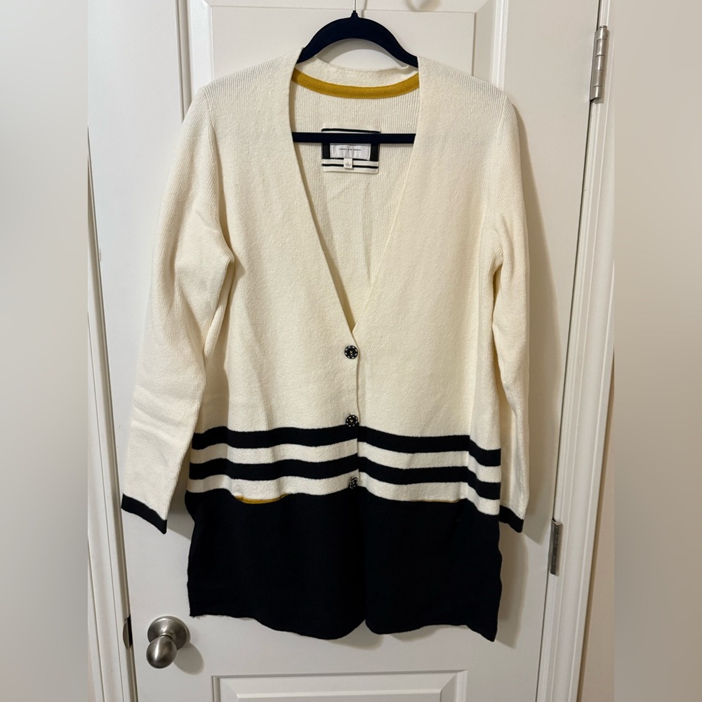 NWOT ANTHROPOLOGIE ANGEL OF THE NORTH SWEATER L